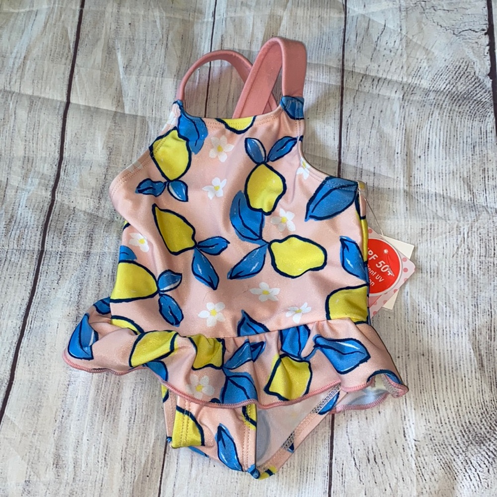 ✨Floatimini Lemon Swimsuit Size 18 Months
